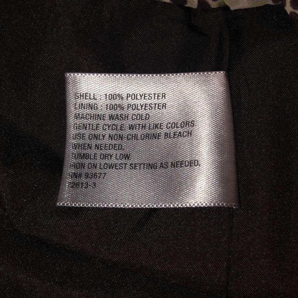Worthington Brown Print Skirt. NWT. 18 - Picture 7 of 7